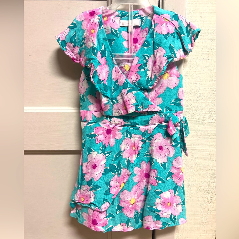 Giani Bini girls floral dress - 3T